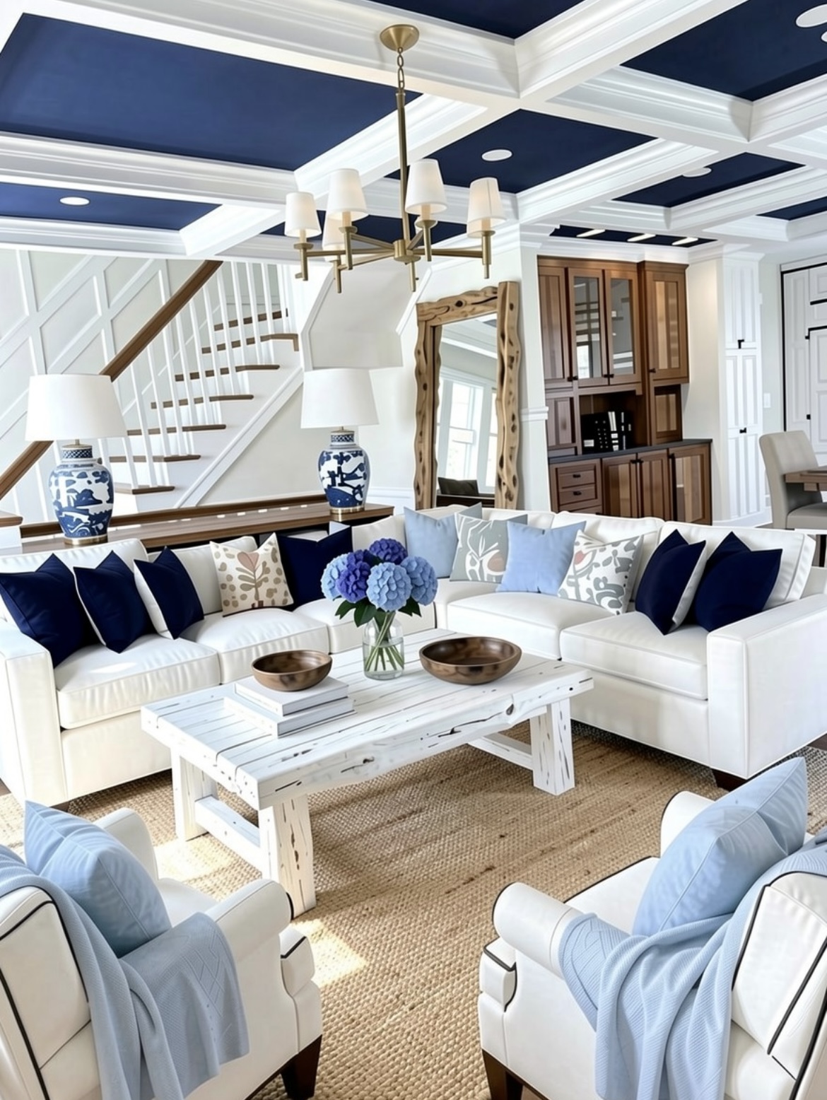 Living room after redesign