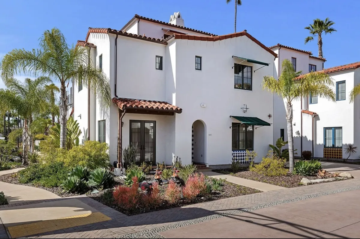 3736 State Street Santa Barbara Spanish Colonial exterior before redesign